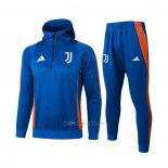 Chandal de Sudadera del Juventus 2024-2025 Azul