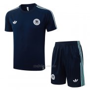 Chandal del Alemania Manga Corta 2026-2027 Azul - Pantalon Corto