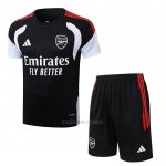 Chandal del Arsenal Manga Corta 2026-2027 Negro - Pantalon Corto