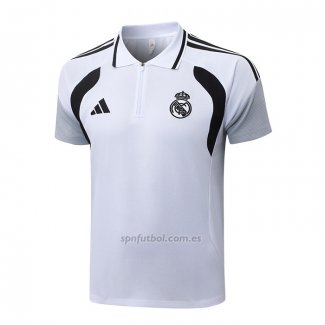 Polo del Real Madrid 2026-2027 Blanco