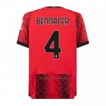 Camiseta AC Milan Jugador Bennacer Primera 2023-2024