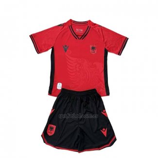 Camiseta Albania Primera Nino 2025-2026