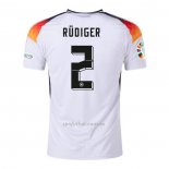 Camiseta Alemania Jugador Rudiger Primera 2024