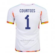 Camiseta Belgica Jugador Courtois Segunda 2022