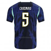 Camiseta Brasil Jugador Casemiro Segunda 2026