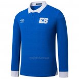 Camiseta El Salvador Primera Manga Larga 2025