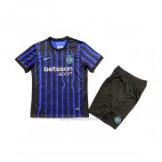 Camiseta Inter Milan Primera Nino 2025-2026