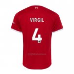 Camiseta Liverpool Jugador Virgil Primera 2023-2024