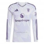 Camiseta Manchester United Segunda Manga Larga 2025-2026