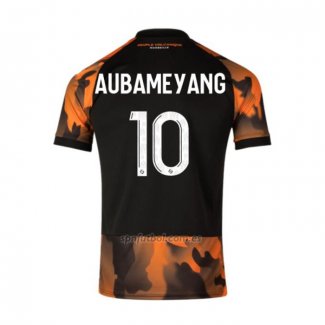 Camiseta Olympique Marsella Jugador Aubameyang Tercera 2023-2024