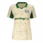 Camiseta Palmeiras Segunda Mujer 2025 Amarillo