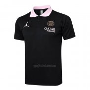 Camiseta Polo del Paris Saint-Germain Jordan 2024-2025 Negro