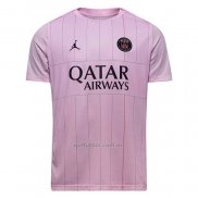 Camiseta Pre Partido del Paris Saint-Germain 2025-2026 Rosa