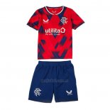 Camiseta Rangers Cuarto Nino 2023-2024