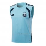 Camiseta de Entrenamiento Argentina Sin Mangas 2025-2026 Azul