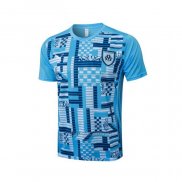 Camiseta de Entrenamiento Olympique Marsella 2024-2025 Azul