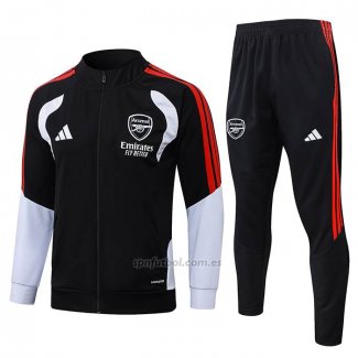 Chandal de Chaqueta del Arsenal Nino 2026-2027 Negro