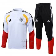 Chandal de Sudadera del Alemania 2025-2026 Blanco Rojo
