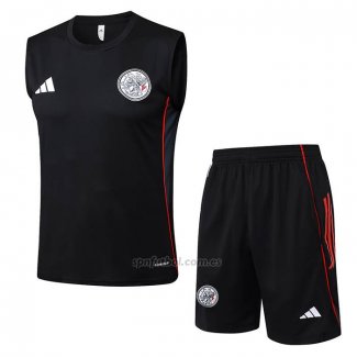 Chandal del Ajax Sin Mangas 2025-2026 Negro