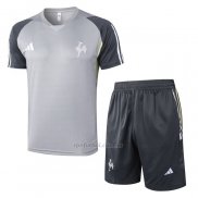 Chandal del Atletico Mineiro Manga Corta 2024-2025 Gris - Pantalon Corto