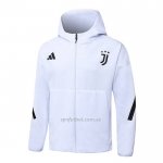 Chaqueta con Capucha del Juventus 2025-2026 Blanco