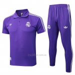Conjunto Polo del Real Madrid 2025-2026 Purpura