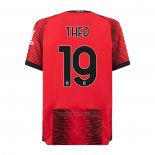 Camiseta AC Milan Jugador Theo Primera 2023-2024