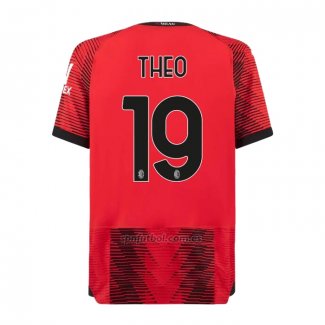 Camiseta AC Milan Jugador Theo Primera 2023-2024