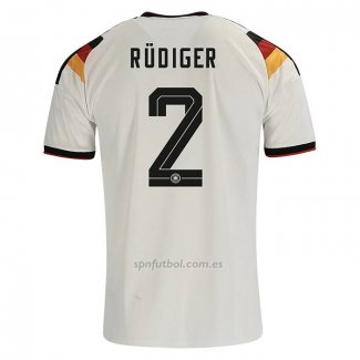 Camiseta Alemania Jugador Antonio Rudiger Primera 2026