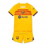 Camiseta Barcelona Cuarto Nino 2022-2023