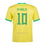 Camiseta Brasil Jugador Neymar Jr. Primera 2022