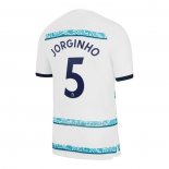 Camiseta Chelsea Jugador Jorginho Segunda 2022-2023