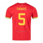 Camiseta Ghana Jugador Thomas Segunda 2022