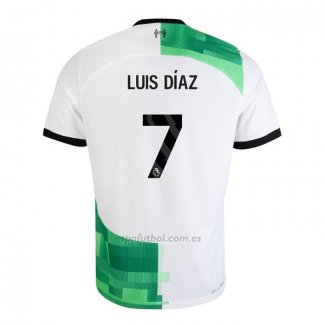 Camiseta Liverpool Jugador Luis Diaz Segunda 2023-2024