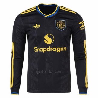 Camiseta Manchester United Tercera Manga Larga 2025-2026