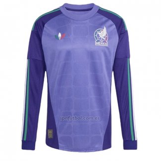 Camiseta Mexico Portero Segunda Manga Larga 2026