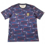 Camiseta de Entrenamiento Inglaterra 2024-2025 Azul