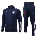 Chandal de Chaqueta del Italia Nino 2023-2024 Azul