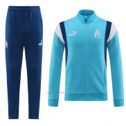 Chandal de Chaqueta del Olympique Marsella 2023-2024 Azul