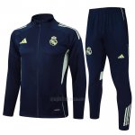 Chandal de Chaqueta del Real Madrid Nino 2025-2026 Azul Oscuro