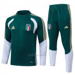 Chandal de Sudadera del Italia Nino 2025-2026 Verde