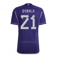 Camiseta Argentina Jugador Dybala Segunda 2022