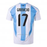 Camiseta Argentina Jugador Garnacho Primera 2024