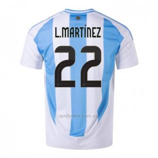 Camiseta Argentina Jugador L.Martinez Primera 2024