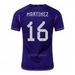 Camiseta Argentina Jugador Martinez Segunda 2022