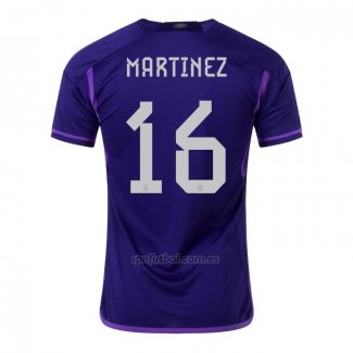 Camiseta Argentina Jugador Martinez Segunda 2022