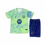 Camiseta Barcelona Special Nino 2025-2026 Verde