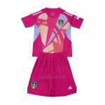 Camiseta Leeds United Portero Tercera Nino 2024-2025