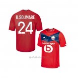 Camiseta Lille Jugador B.Soumare Primera 2020-2021