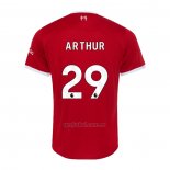 Camiseta Liverpool Jugador Arthur Primera 2023-2024